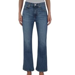 NWT Etica Anya High Rise Modern Flare Jeans Northport Blue Women’s Size 27